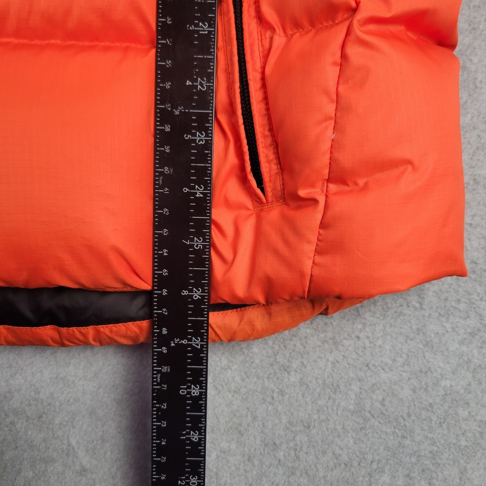 RLX Ralph Lauren Puffer Vest Mens L Orange Down Filled‎ Ripstop Quilted 6535 - Picture 7 of 13